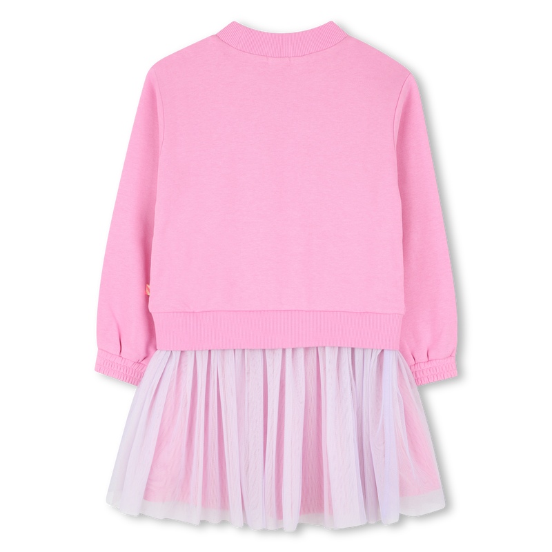 Vestido bimaterial BILLIEBLUSH 
                    GIRL