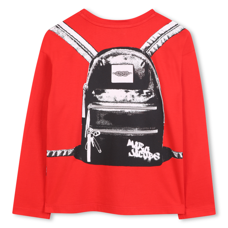 T-shirt em jersey de algod&atilde;o MARC JACOBS 
                        BOY