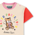 T-shirt com estampa brilhante KENZO KIDS 
                    GIRL