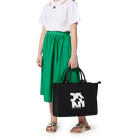 Chinelos metalizados DKNY 
                    MENINA