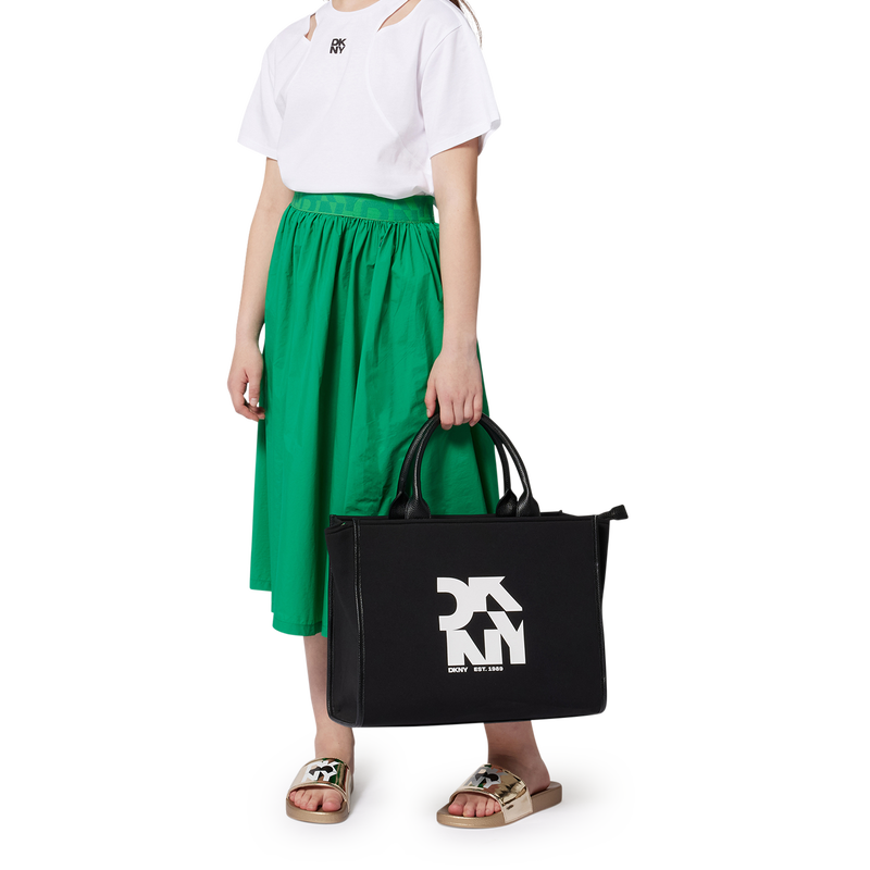 Chinelos metalizados DKNY 
                        MENINA