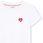 Camiseta de mangas curtas HUGO 
                    GIRL