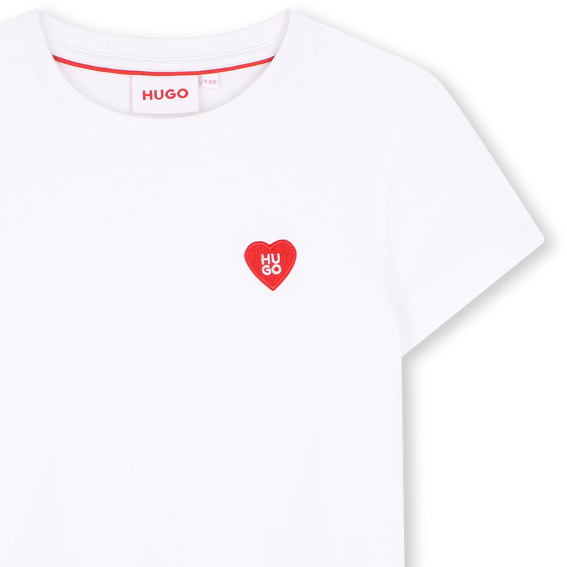 Camiseta de mangas curtas HUGO 
                        GIRL