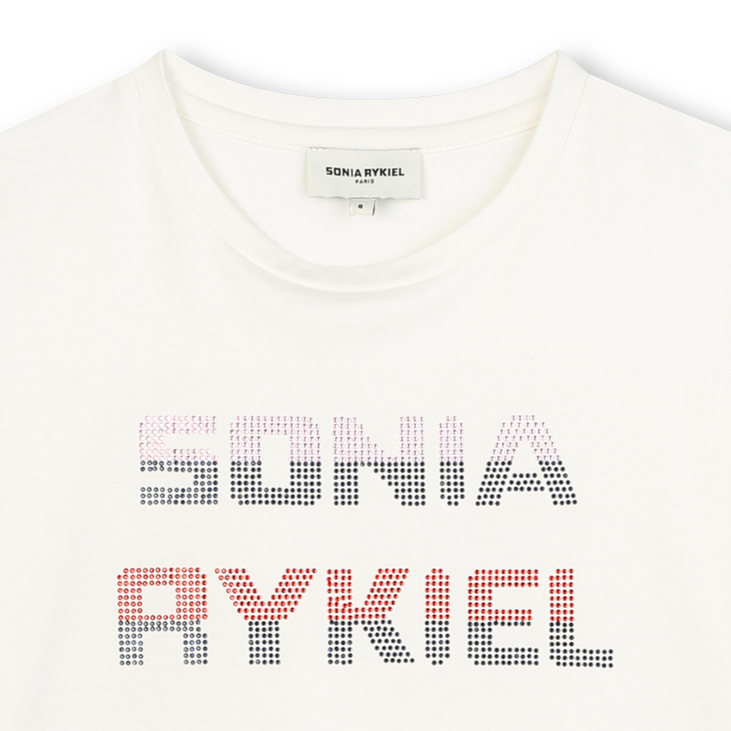 Camiseta de manga curta SONIA RYKIEL 
                    GIRL