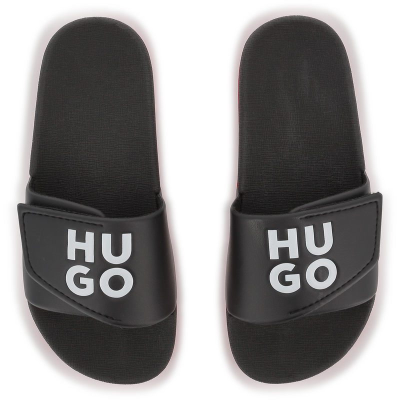 Chinelos de dois tons HUGO 
                        BOY