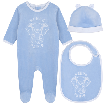 Pijama com gorro e babete KENZO KIDS UNISSEXO