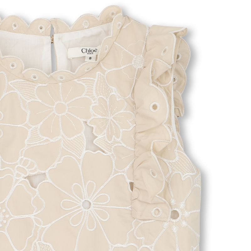 T-SHIRT BORDADO FLORAL CHLOE 
                        GIRL