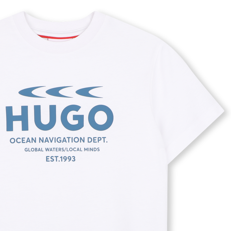 Camiseta de mangas curtas HUGO 
                        BOY