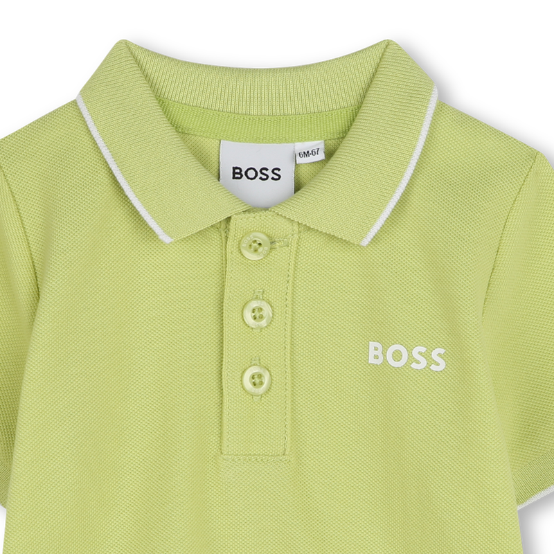 Polo de mangas curtas BOSS 
                        BOY