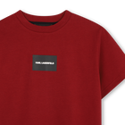 Camiseta de mangas curtas KARL LAGERFELD KIDS 
                    BOY