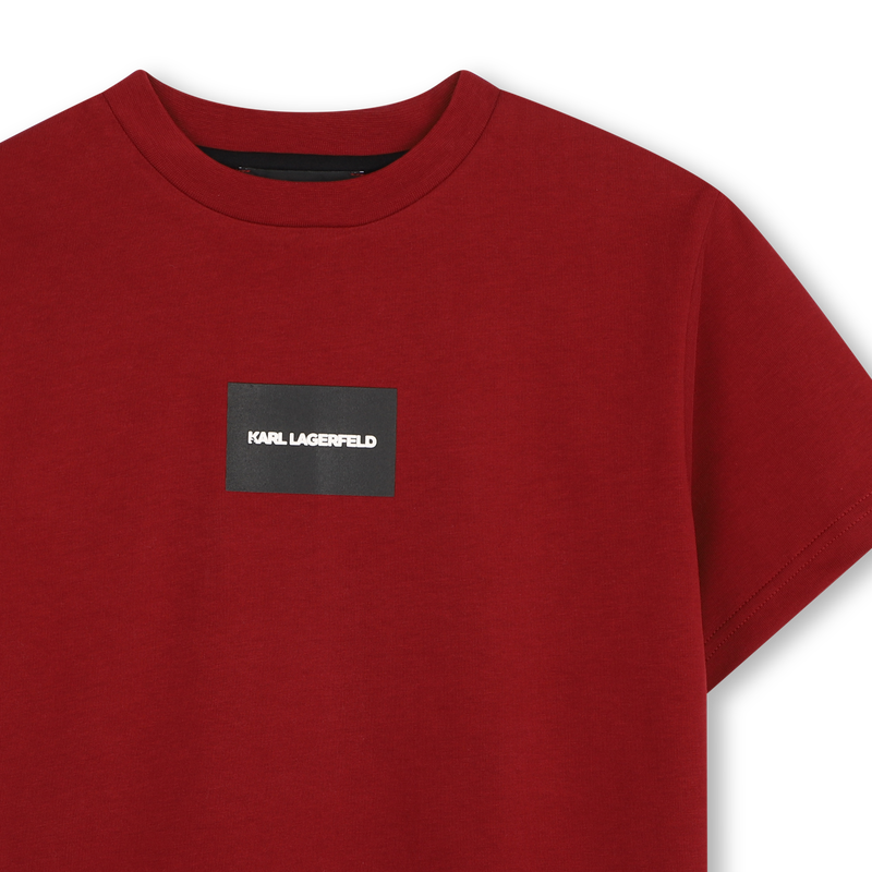 Camiseta de mangas curtas KARL LAGERFELD KIDS 
                        BOY