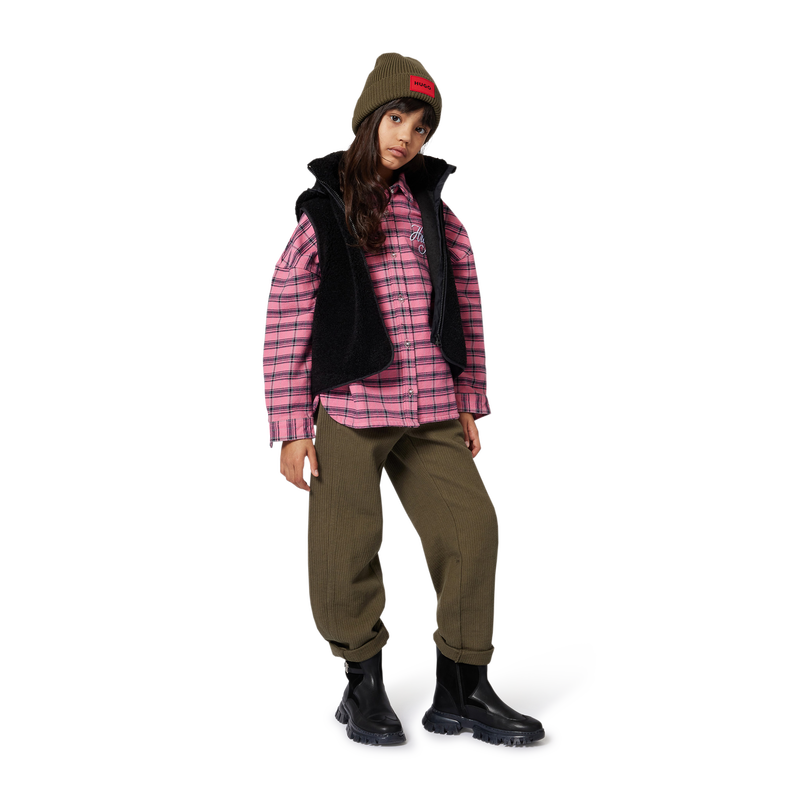 Gorro de camada dupla HUGO 
                    UNISEX