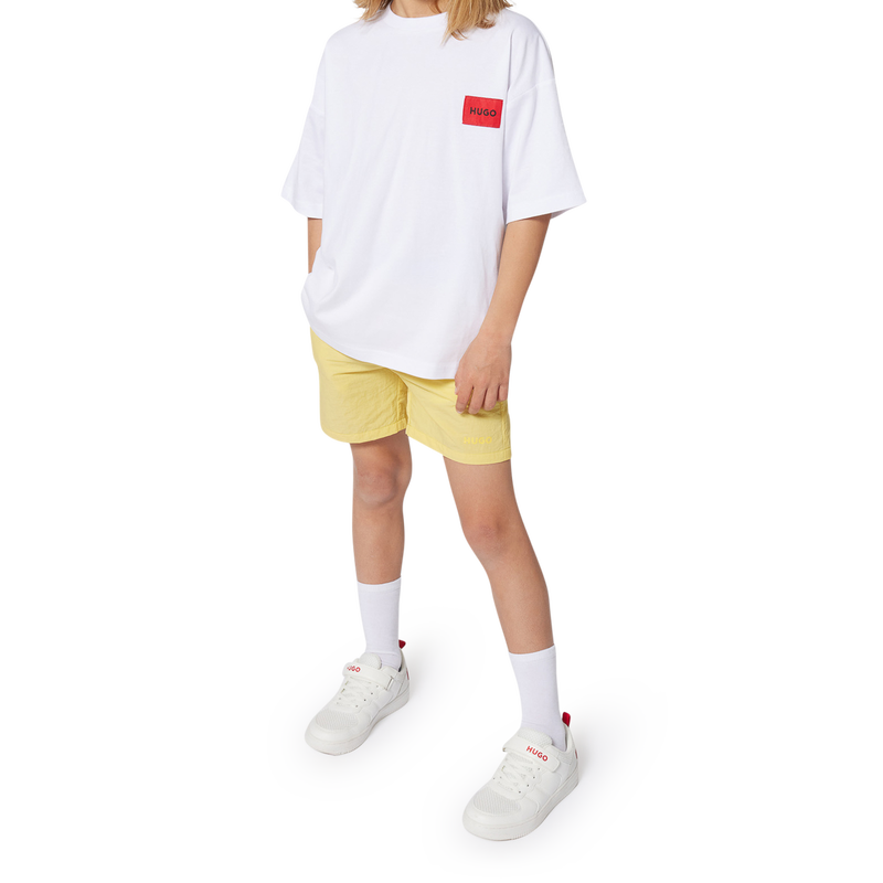 T-shirt de manga curta HUGO 
                        BOY