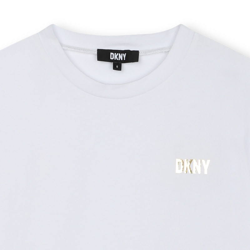 Vestido de manga curta DKNY 
                    GIRL