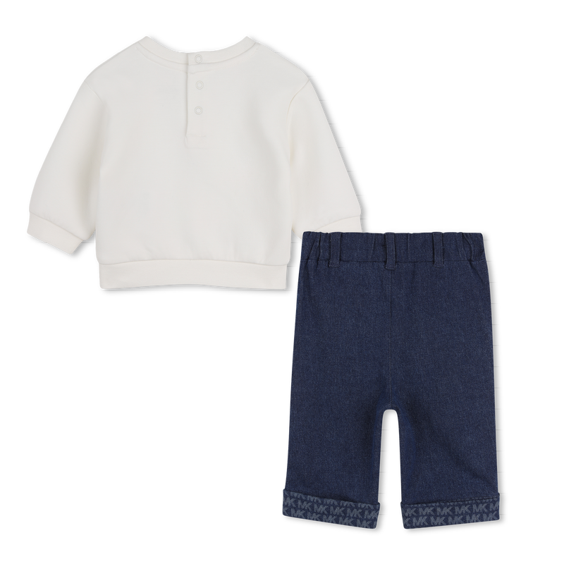 Conjunto de moletom e cal&ccedil;a MICHAEL KORS 
                        MENINA