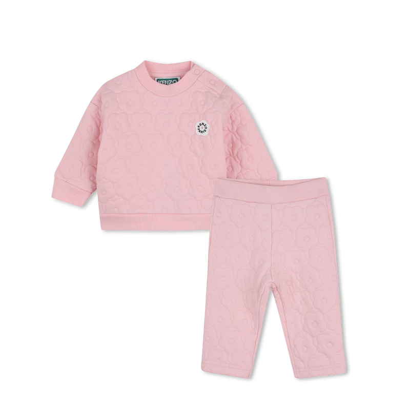 Conjunto de moletom e cal&ccedil;a KENZO KIDS 
                        MENINA