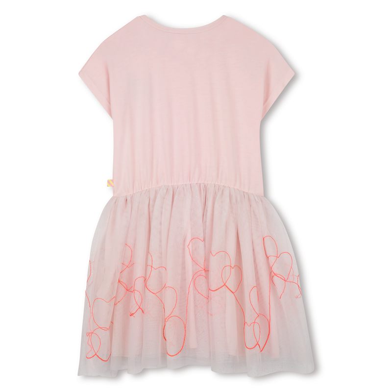 Vestido bi-mat&eacute;ria BILLIEBLUSH 
                        GIRL