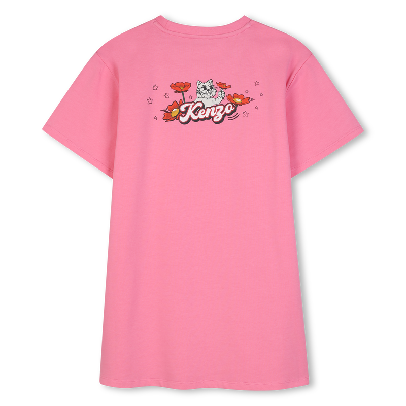 Vestido de mangas curtas KENZO KIDS 
                        GIRL