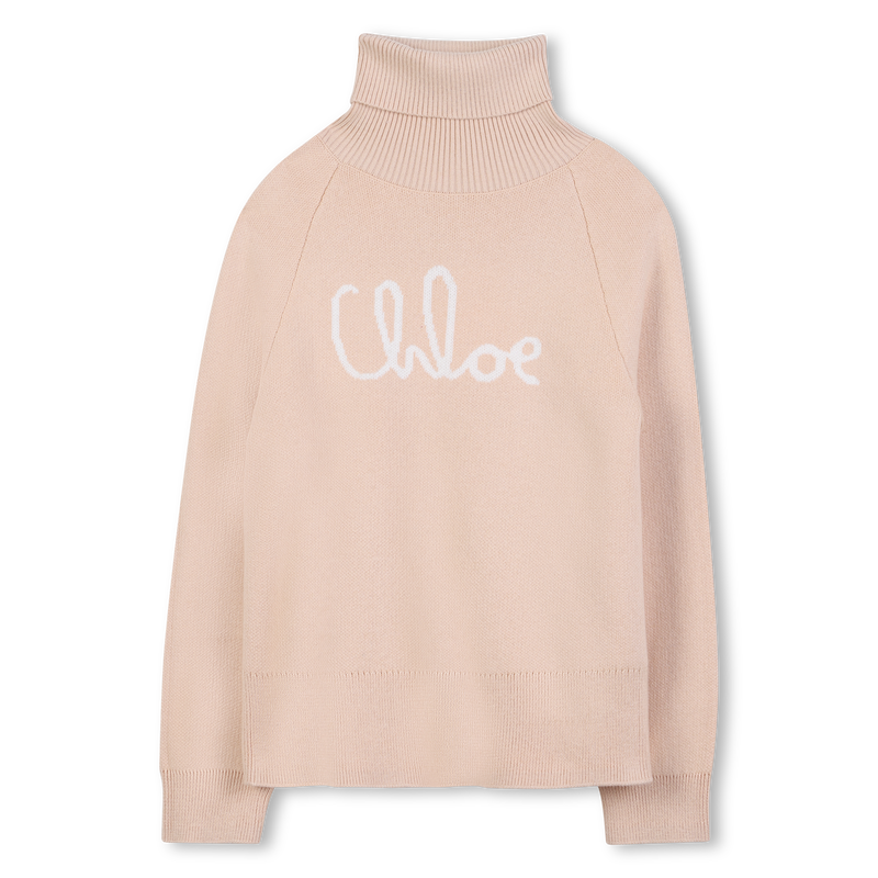 Camisola de gola alta de malha CHLOE 
                        GIRL