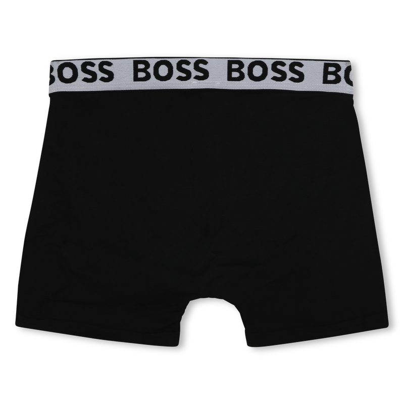 Lote de 5 boxers em algod&atilde;o BOSS 
                        BOY