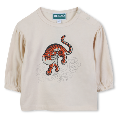 Camiseta de manga comprida KENZO KIDS GIRL