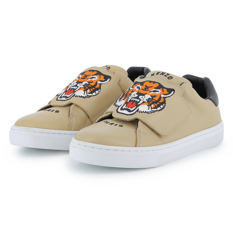Tênis de couro KENZO KIDS 
                    UNISEX