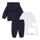 Conjunto de cal&ccedil;a, cardig&atilde; e camiseta BOSS 
                    BOY