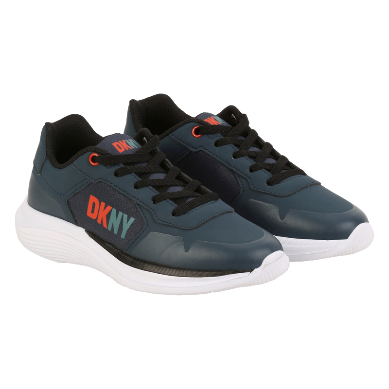 Logo lace-up sneakers DKNY 
                    BOY