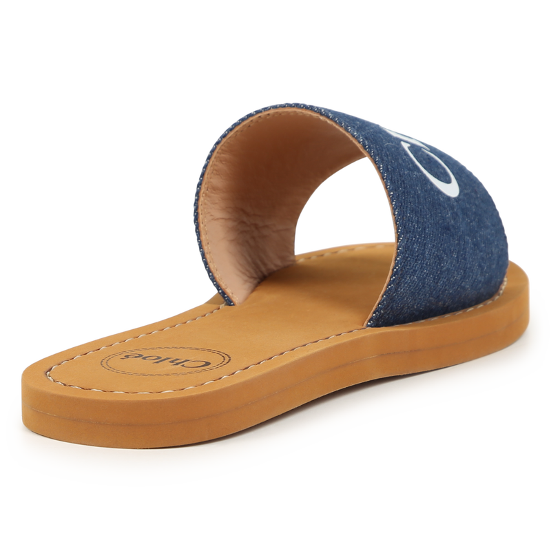 Denim Slides CHLOE 
                    GIRL