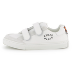 T&eacute;nis com fecho de gancho e la&ccedil;o KENZO KIDS 
                    UNISEX