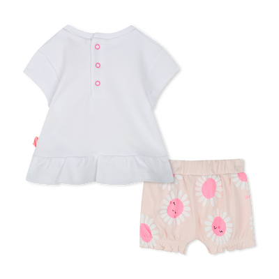 T-shirt e cal&ccedil;&otilde;es em algod&atilde;o BILLIEBLUSH GIRL
