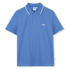 Polo liso de algod&atilde;o piqu&eacute; BOSS 
                    BOY