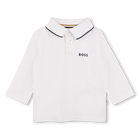 Polo de mangas longas, BRANCO, hi-res