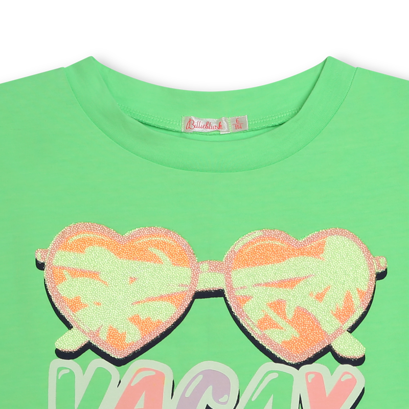 T-shirt larga estampada BILLIEBLUSH 
                    GIRL