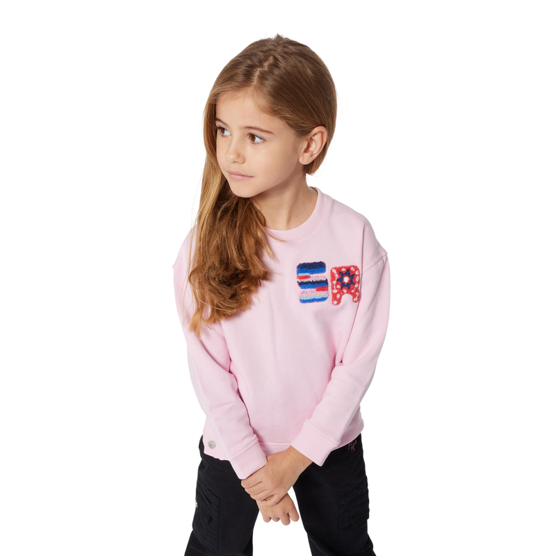 Sweatshirt em moletão SONIA RYKIEL 
                    GIRL
