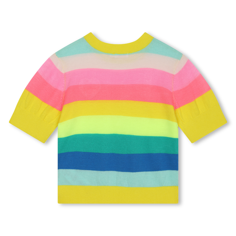 Striped knitted sweater BILLIEBLUSH 
                    GIRL