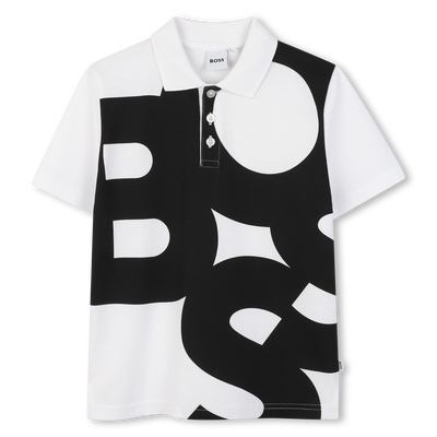 Camisa pólo de algodão BOSS BOY