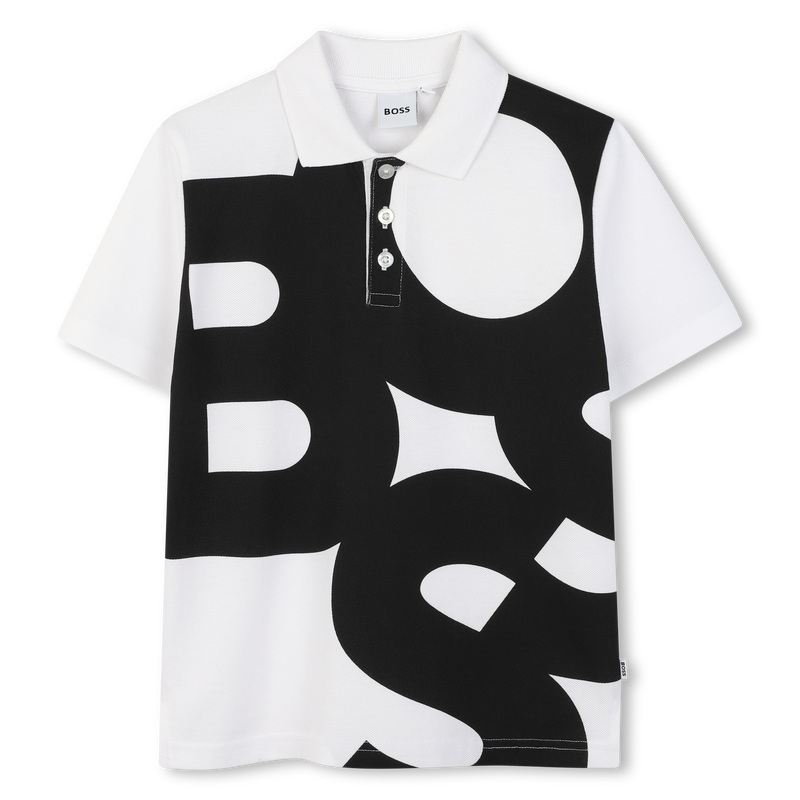 Camisa pólo de algodão BOSS 
                    BOY