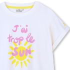 T-shirt de manga curta KIDS AROUND 
                    GIRL