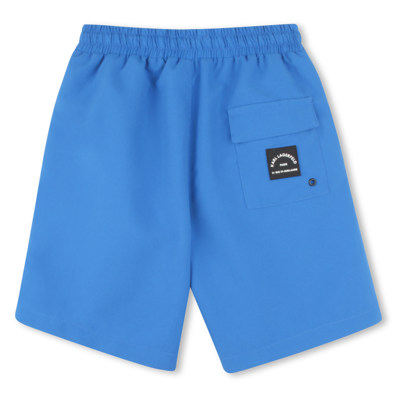 Cal&ccedil;&atilde;o de banho com bolsos KARL LAGERFELD KIDS 
                        BOY