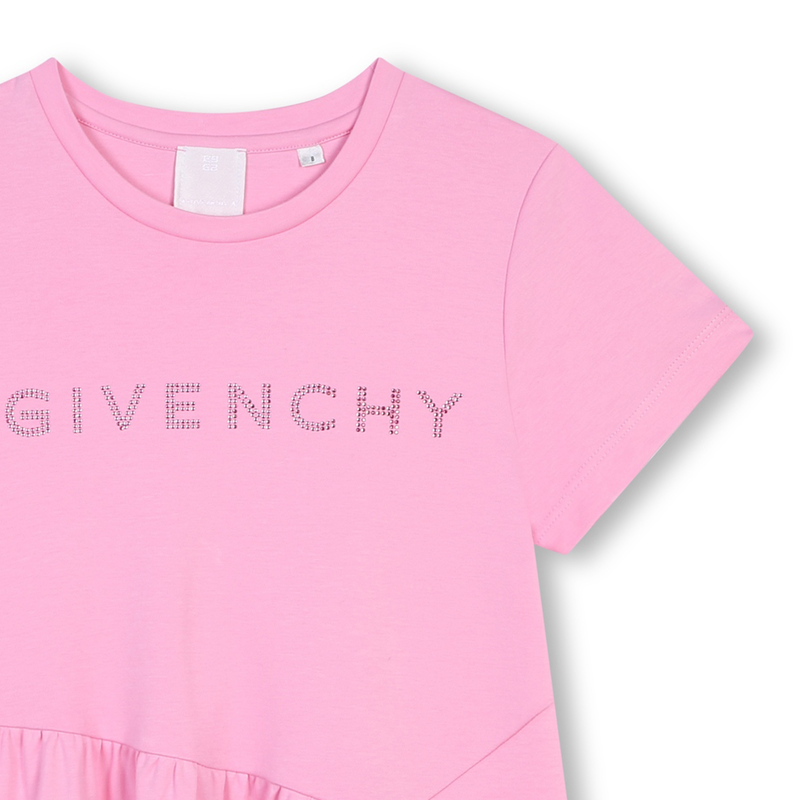 Vestido evasê com recortes GIVENCHY 
                    GIRL