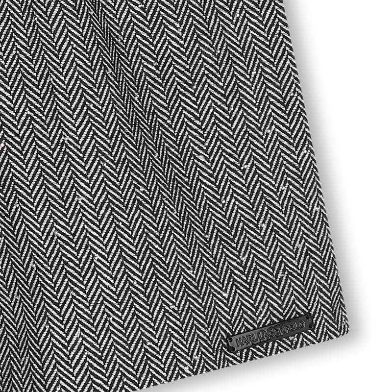 Cal&ccedil;&otilde;es bermuda de malha KARL LAGERFELD KIDS 
                        GIRL