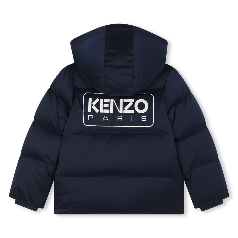 Blusão penas repelente de água KENZO KIDS 
                    UNISEX