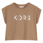 T-shirt de manga curta MICHAEL KORS 
                    GIRL