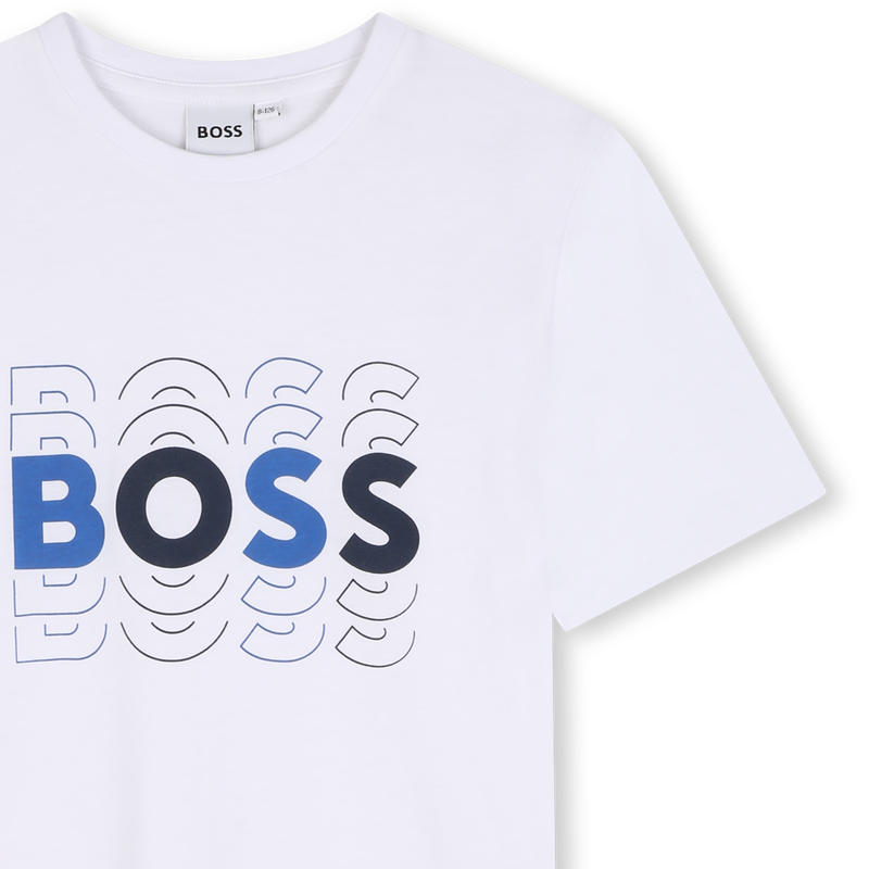 T-SHIRT + CONJUNTO BERMUDA BOSS 
                        BOY