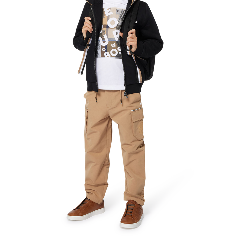 T-shirt de manga curta BOSS 
                        BOY