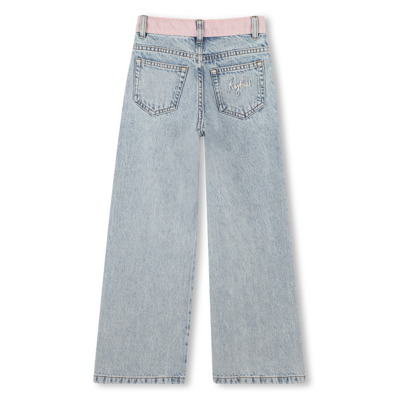 Calças de ganga ajustáveis SONIA RYKIEL 
                    GIRL