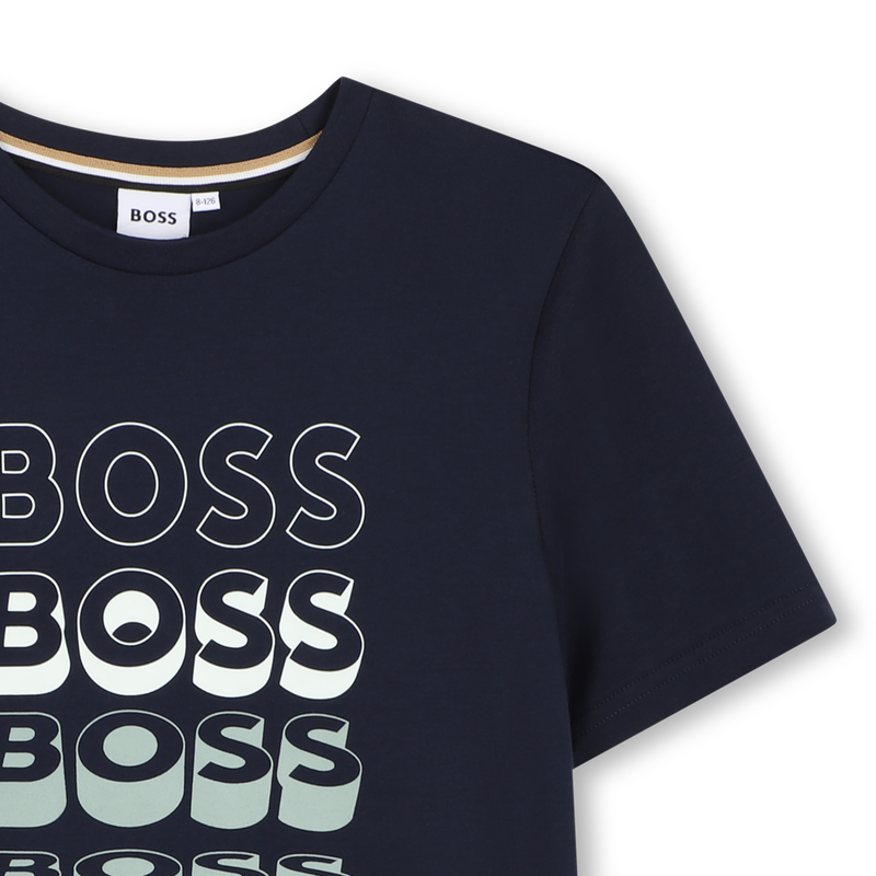 T-shirt de manga curta BOSS 
                        MENINO