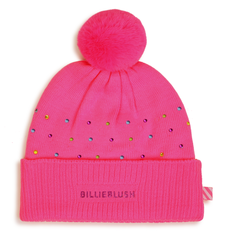 Gorro com strass multicoloridos BILLIEBLUSH 
                        GIRL