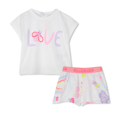 Conjunto de T-shirt e cal&ccedil;&otilde;es BILLIEBLUSH GIRL